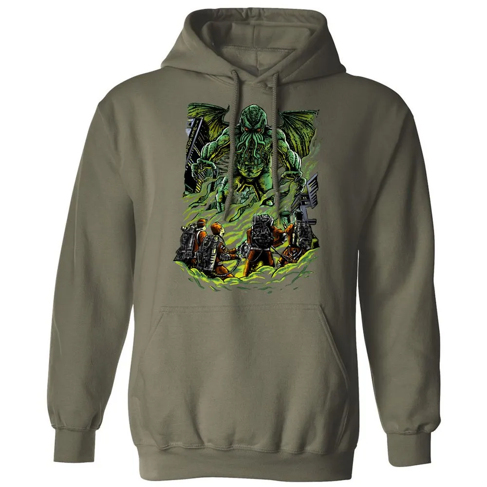 Classic Unisex Hoodie - MQLS7QSJ - Military Green - 4