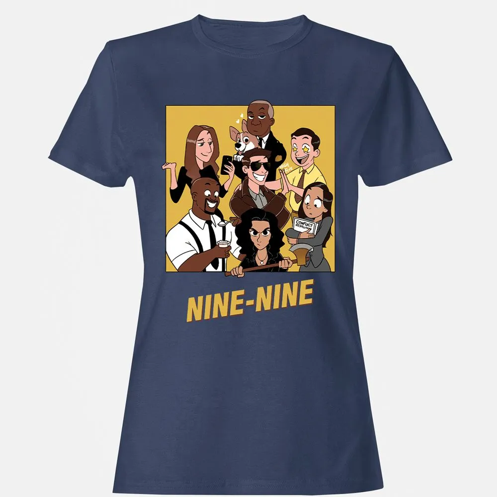 Women's T-Shirt - NECJR3FT - Navy - 10
