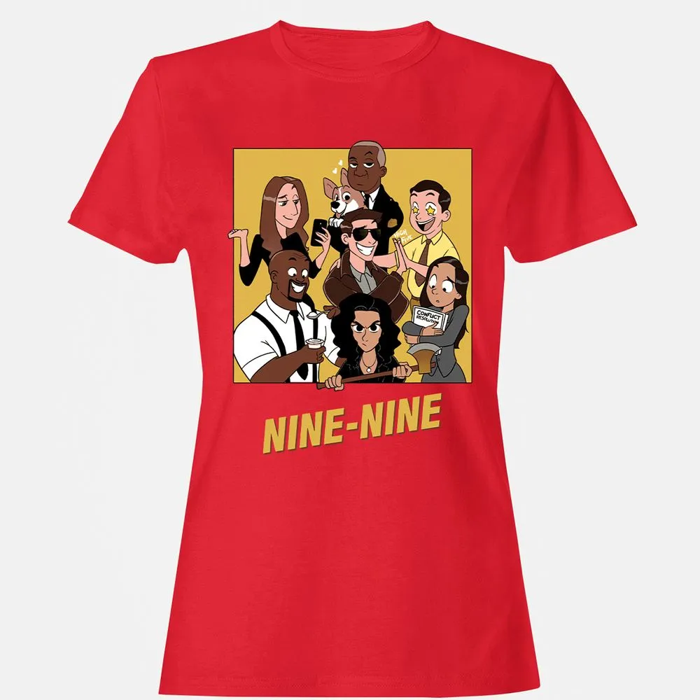 Women's T-Shirt - NECJR3FT - Red - 13