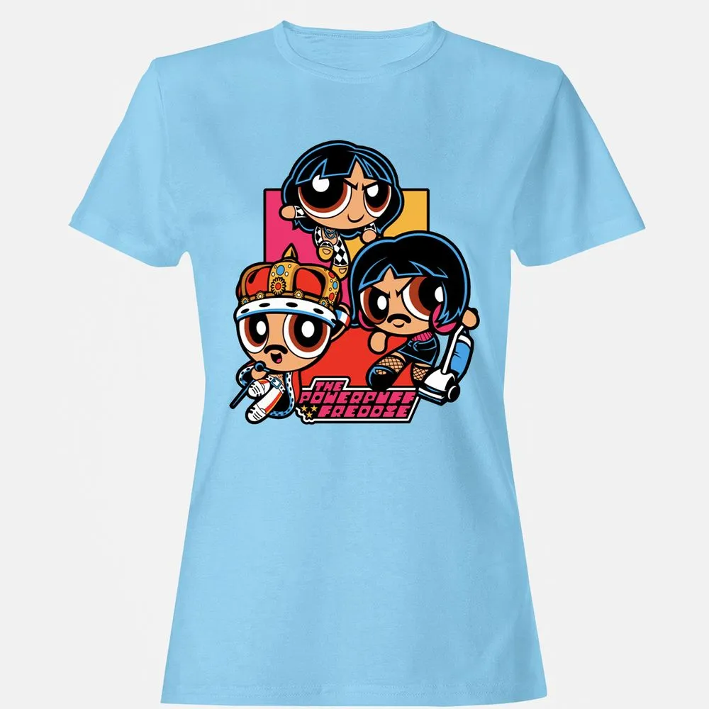 Women's T-Shirt - AS6ZAS9H - Light Blue - 8