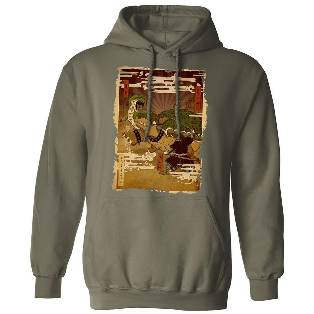 Classic Unisex Hoodie - RRPS9DJN - Military Green - 4