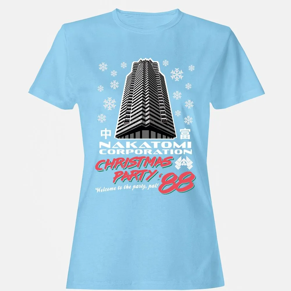 Women's T-Shirt - KC1HB4KU - Light Blue - 8