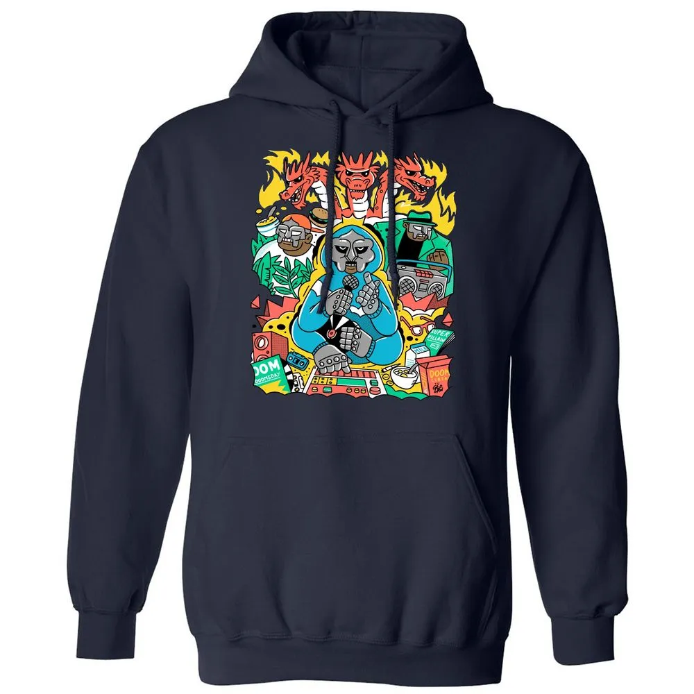 Classic Unisex Hoodie - SCJU2ZYS - Navy - 2