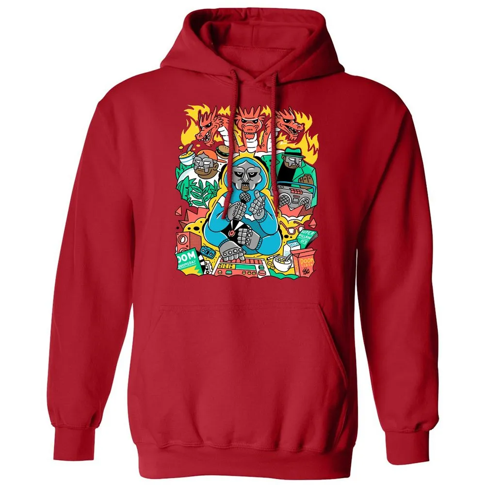 Classic Unisex Hoodie - SCJU2ZYS - Red - 5