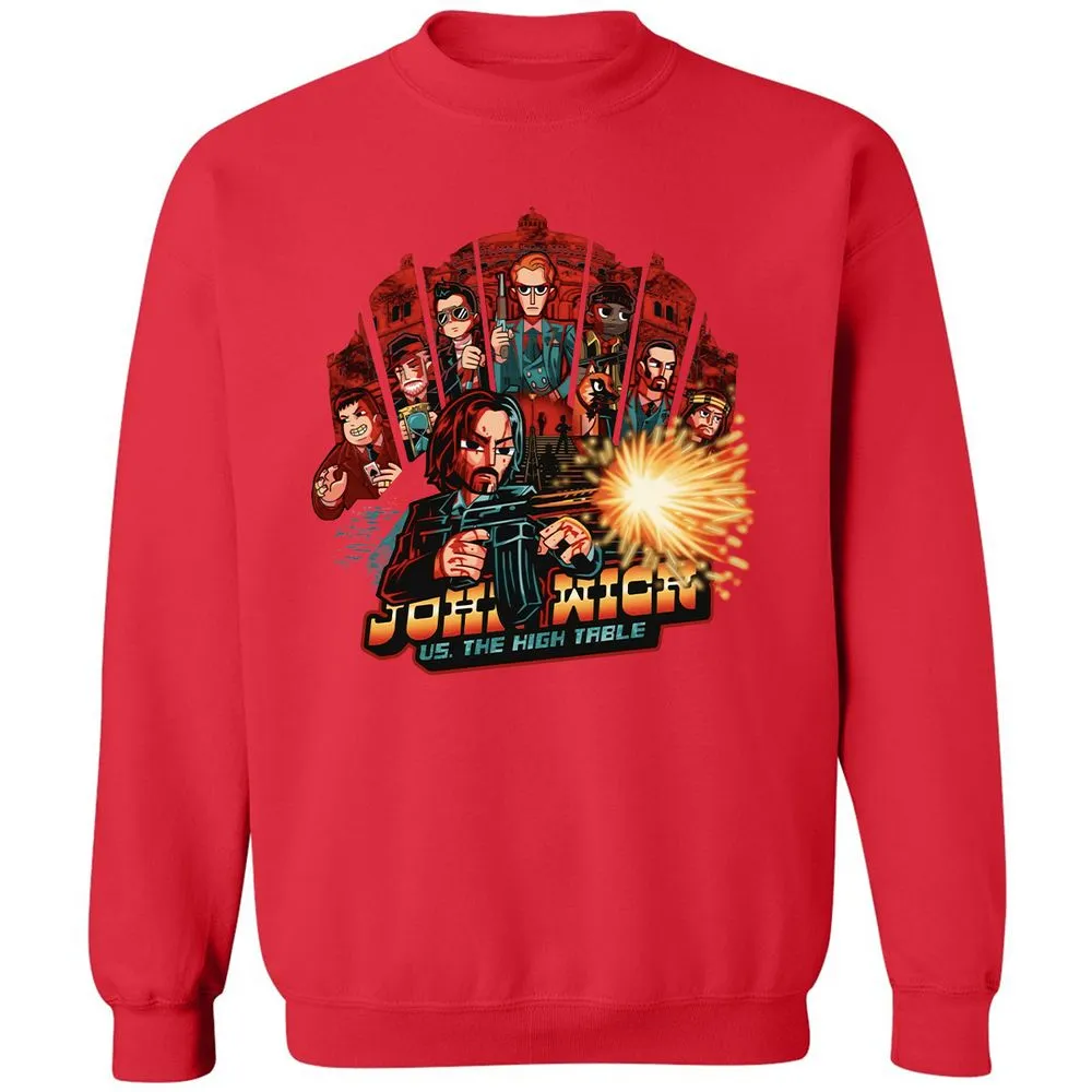 Classic Unisex Sweatshirt - B4N3WECA - Red - 5