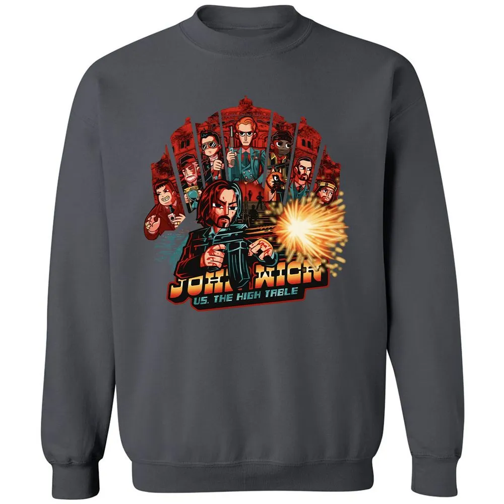 Classic Unisex Sweatshirt - B4N3WECA - Charcoal - 7