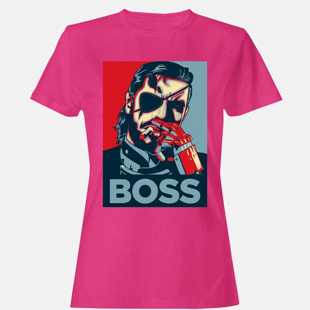 Women's T-Shirt - QHAM1MQZ - Heliconia - 6