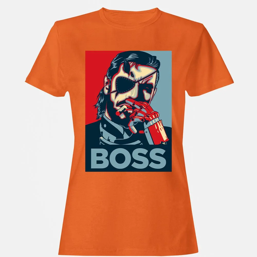 Women's T-Shirt - QHAM1MQZ - Orange - 11