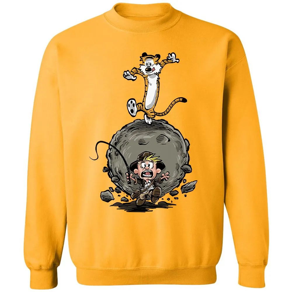 Classic Unisex Sweatshirt - M5A4DLBC - Gold - 11