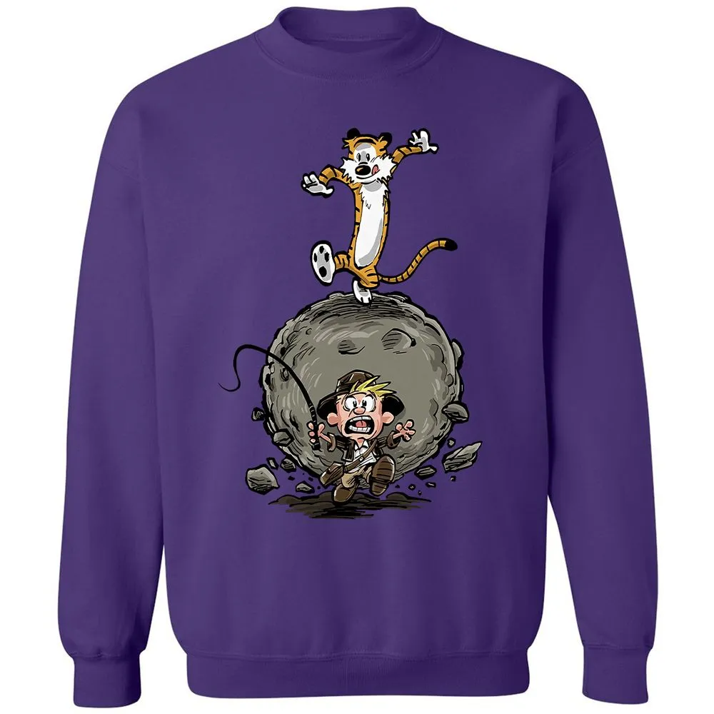 Classic Unisex Sweatshirt - M5A4DLBC - Purple - 6
