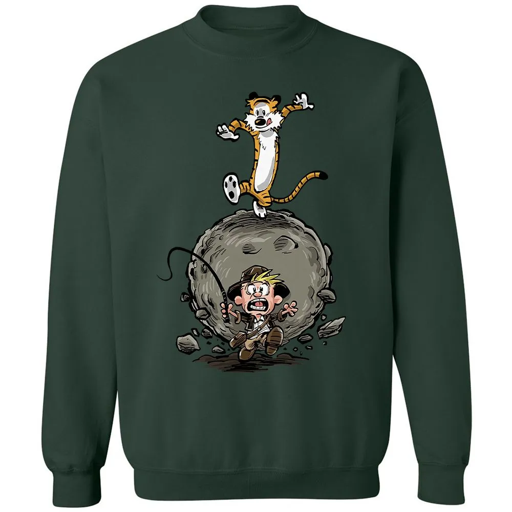 Classic Unisex Sweatshirt - M5A4DLBC - Forest Green - 4