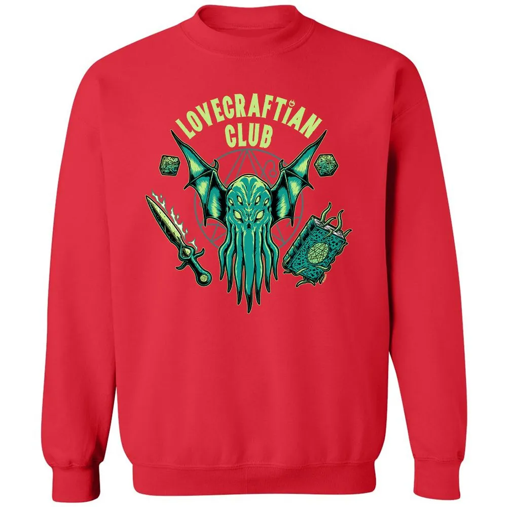 Classic Unisex Sweatshirt - C2VJ8R2C - Red - 5