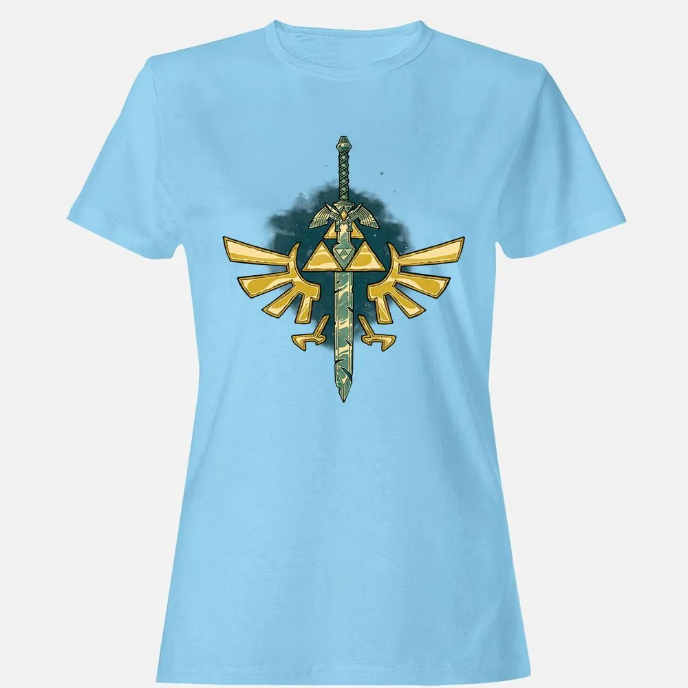 Women's T-Shirt - RB8SNQZJ - Light Blue - 8