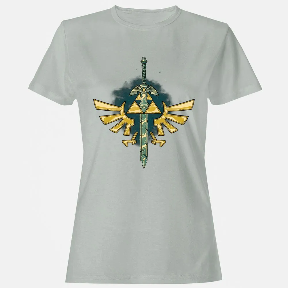 Women's T-Shirt - RB8SNQZJ - Ash - 2