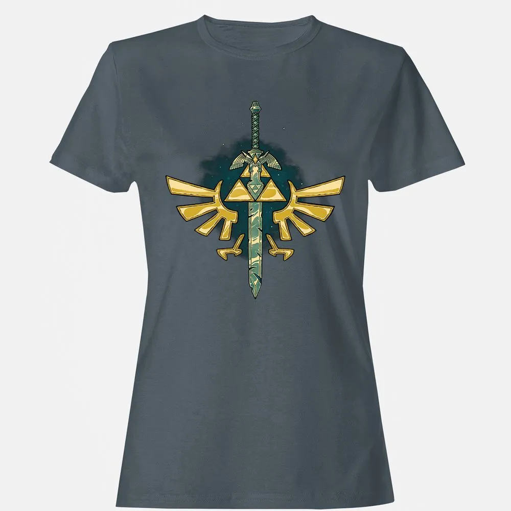 Women's T-Shirt - RB8SNQZJ - Charcoal - 3