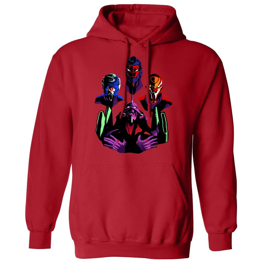 Classic Unisex Hoodie - F7BSVRFL - Red - 5