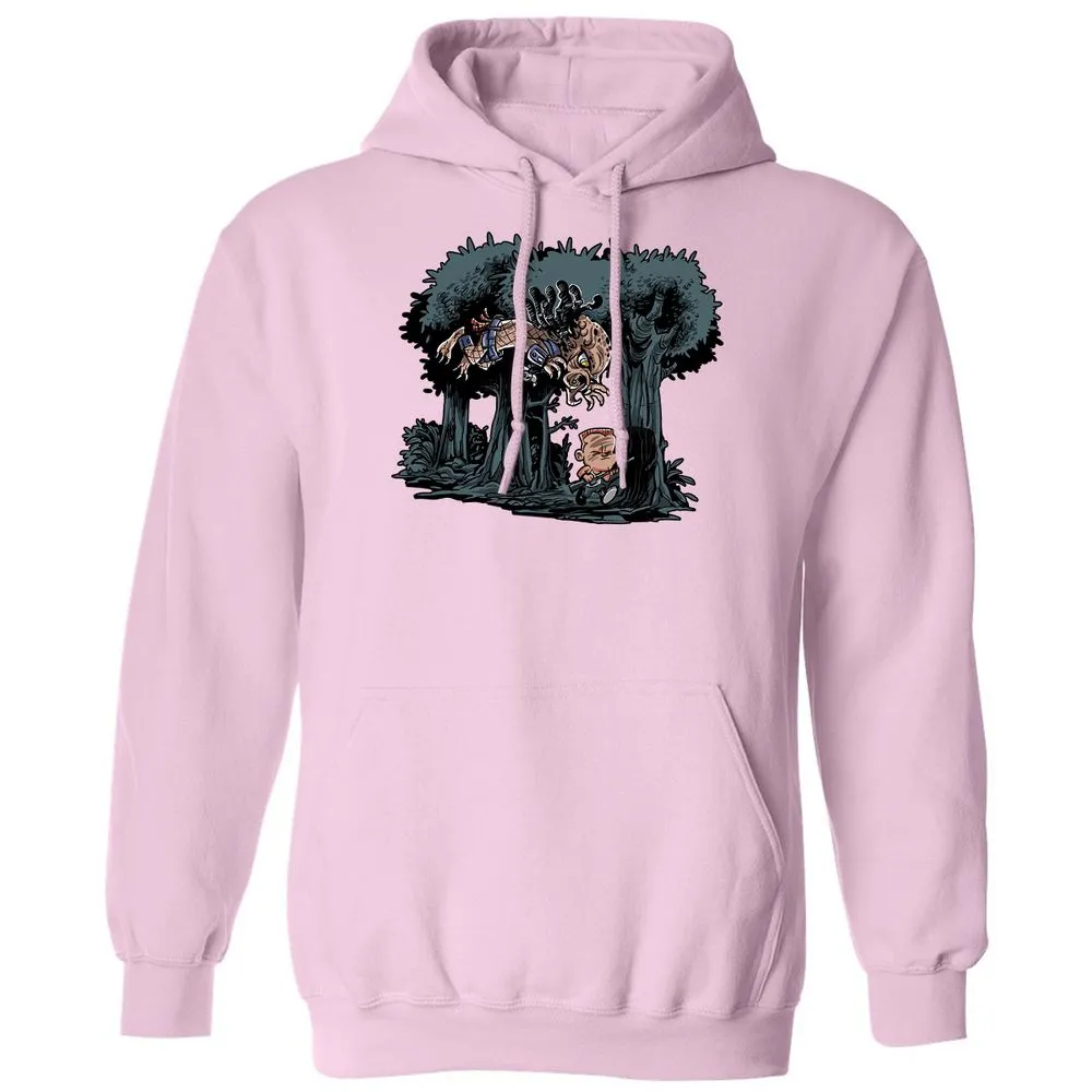 Classic Unisex Hoodie - PG5TF2XA - Light Pink - 3