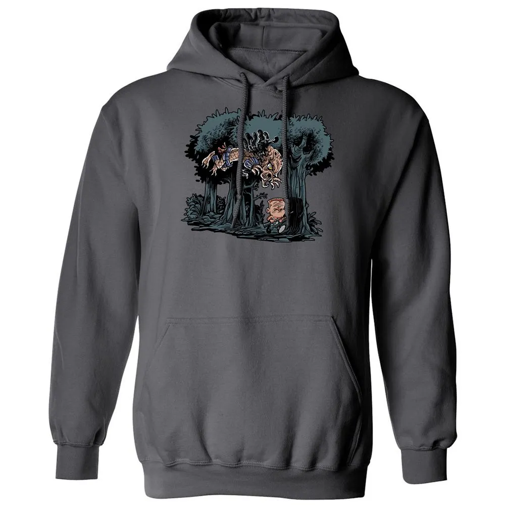Classic Unisex Hoodie - PG5TF2XA - Charcoal - 7