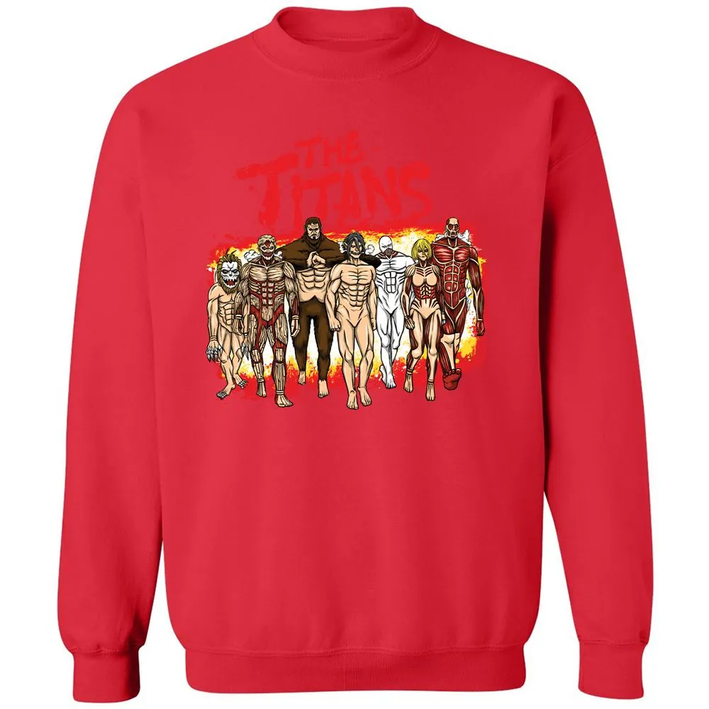 Classic Unisex Sweatshirt - XN5FF1VX - Red - 5