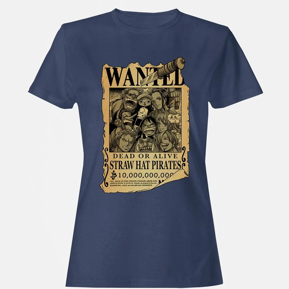 Women's T-Shirt - DF76BYV4 - Navy - 10