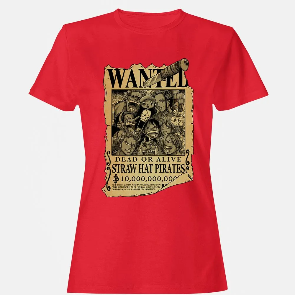 Women's T-Shirt - DF76BYV4 - Red - 13