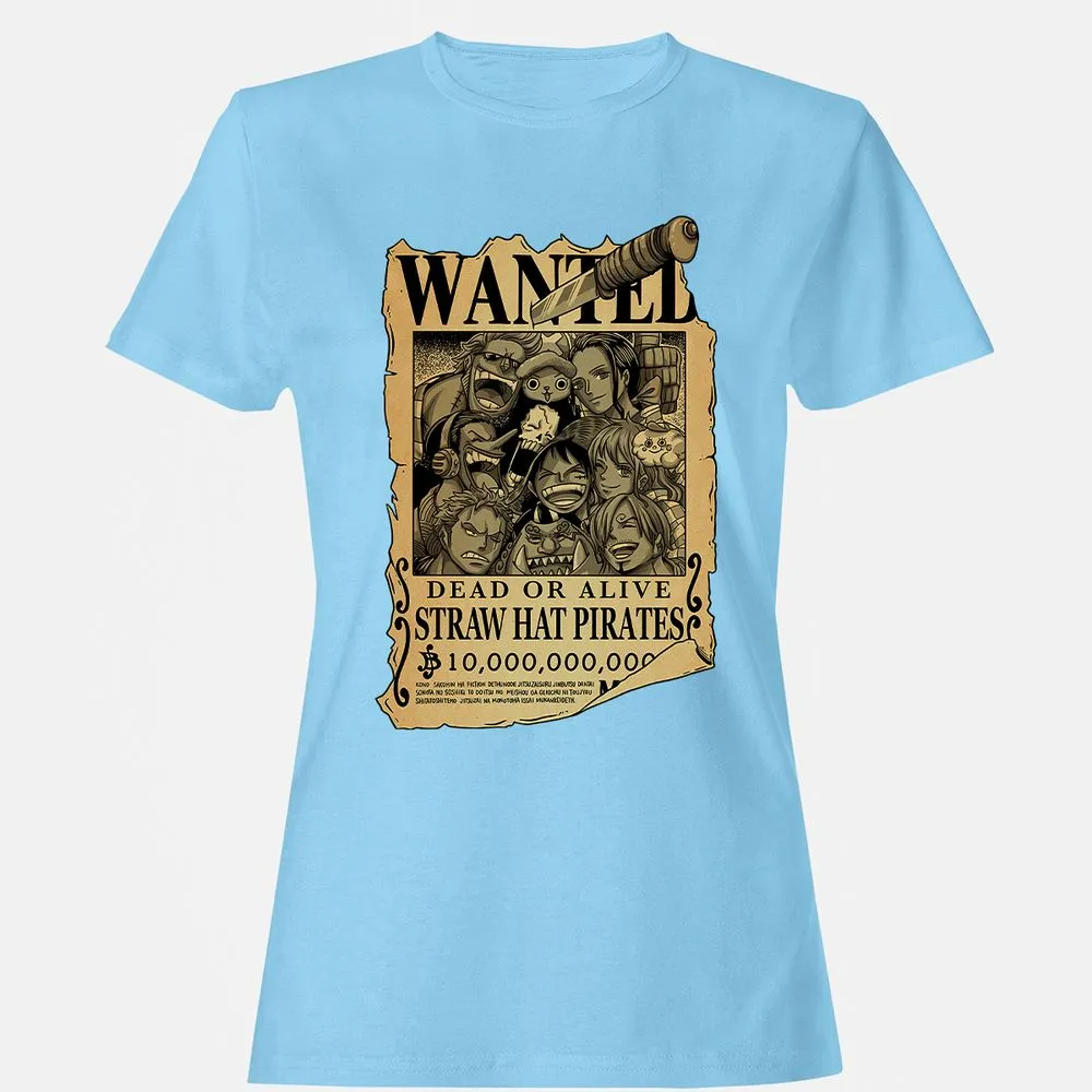 Women's T-Shirt - DF76BYV4 - Light Blue - 8