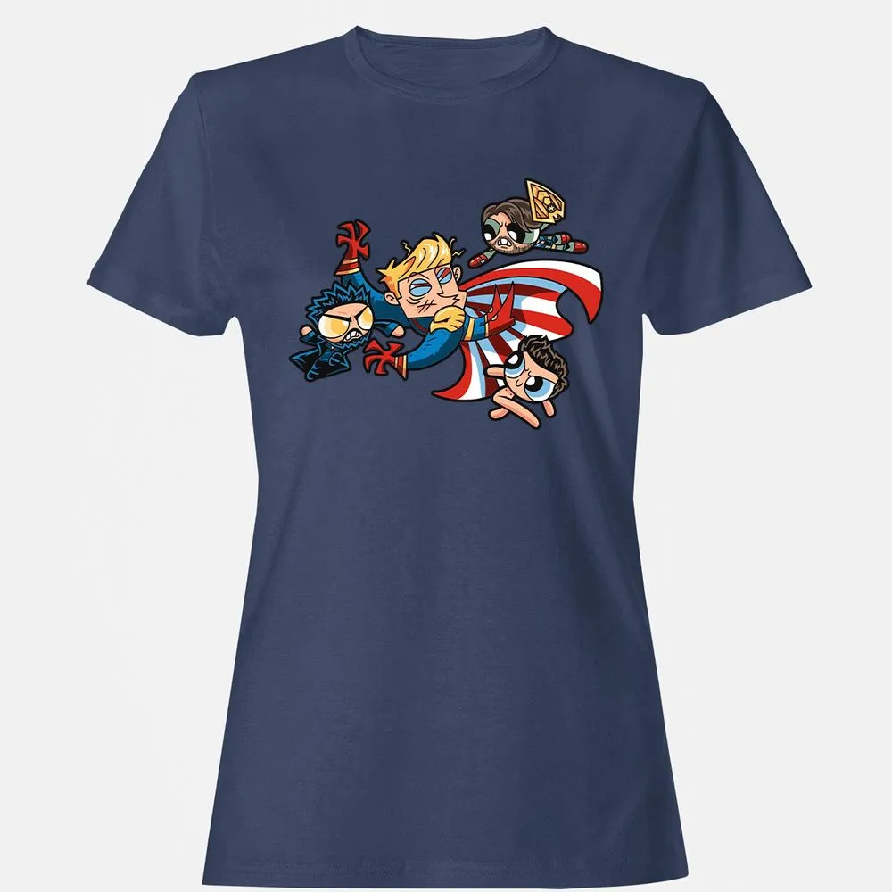 Women's T-Shirt - GDEFYQR9 - Navy - 10