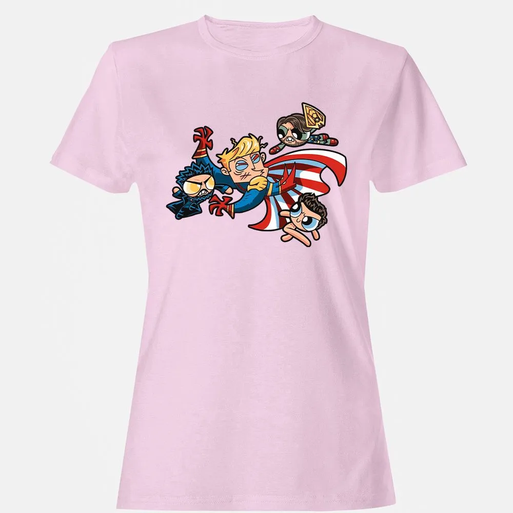 Women's T-Shirt - GDEFYQR9 - Light Pink - 9