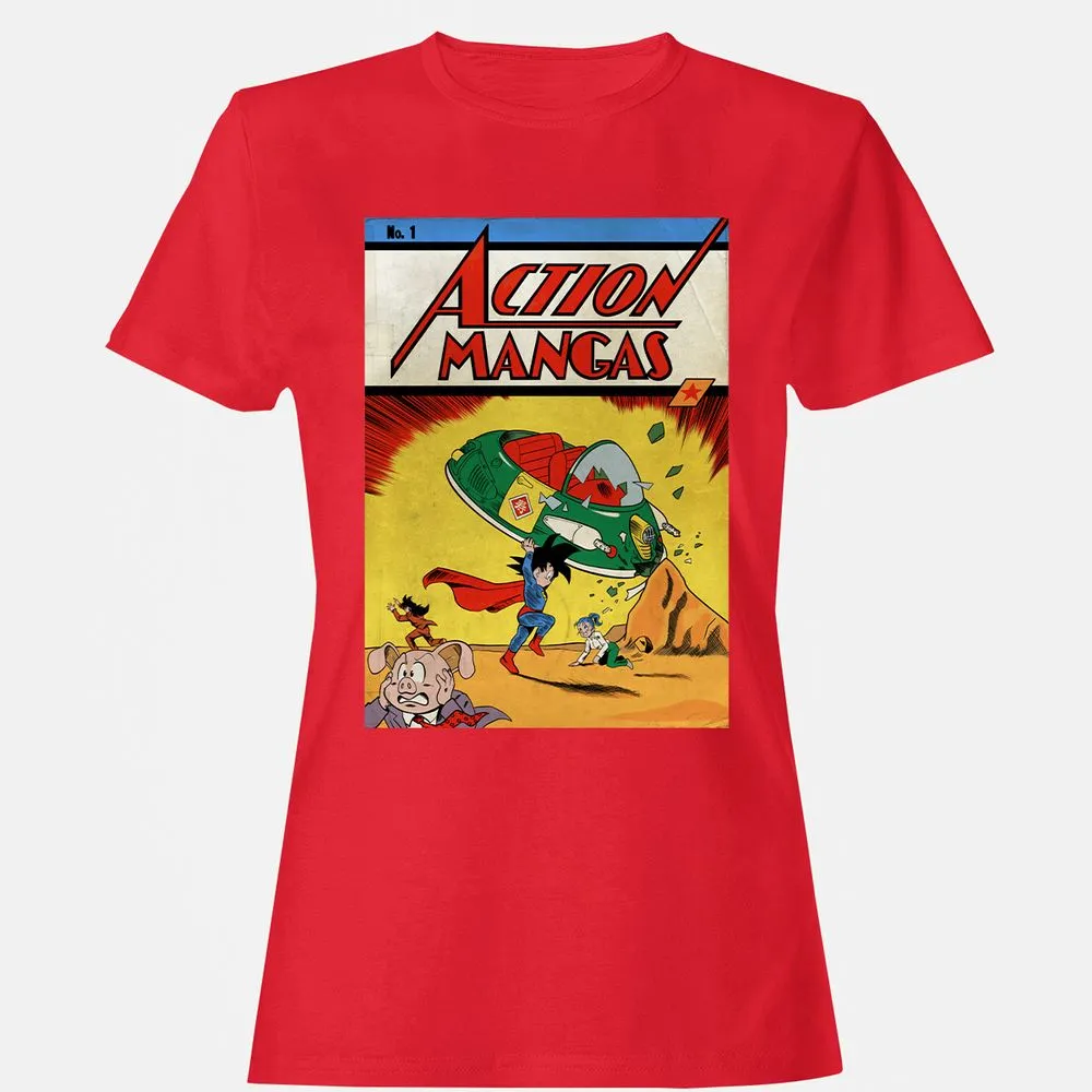 Women's T-Shirt - AKBJNXLG - Red - 13