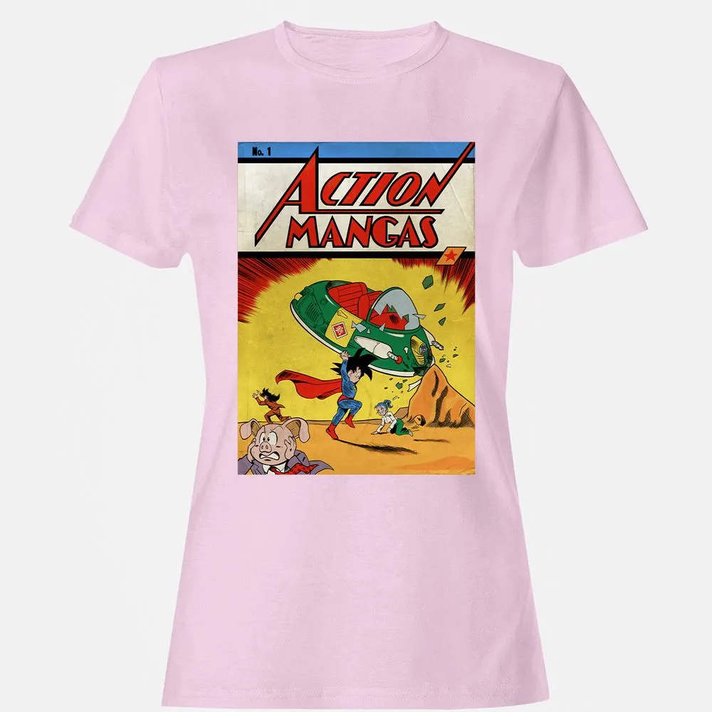 Women's T-Shirt - AKBJNXLG - Light Pink - 9