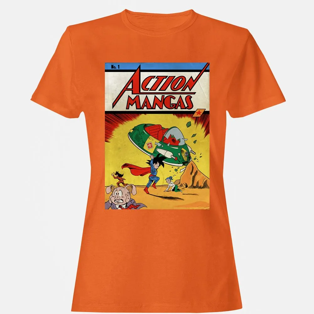 Women's T-Shirt - AKBJNXLG - Orange - 11