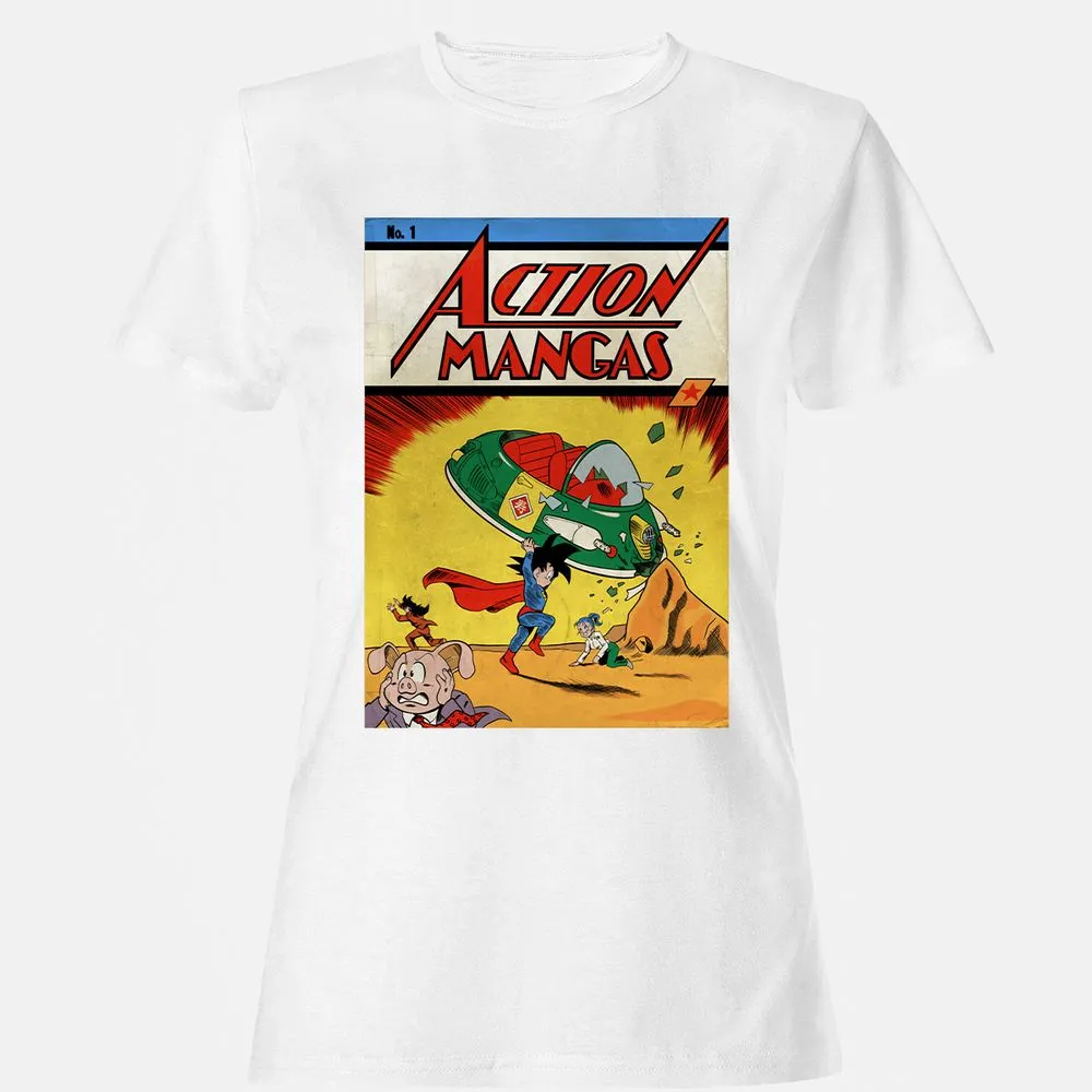 Women's T-Shirt - AKBJNXLG - White - 16