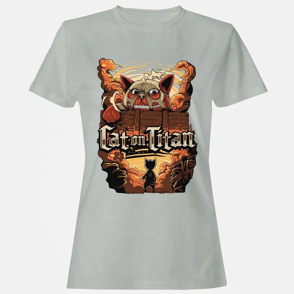 Women's T-Shirt - 6S131BQW - Ash - 2