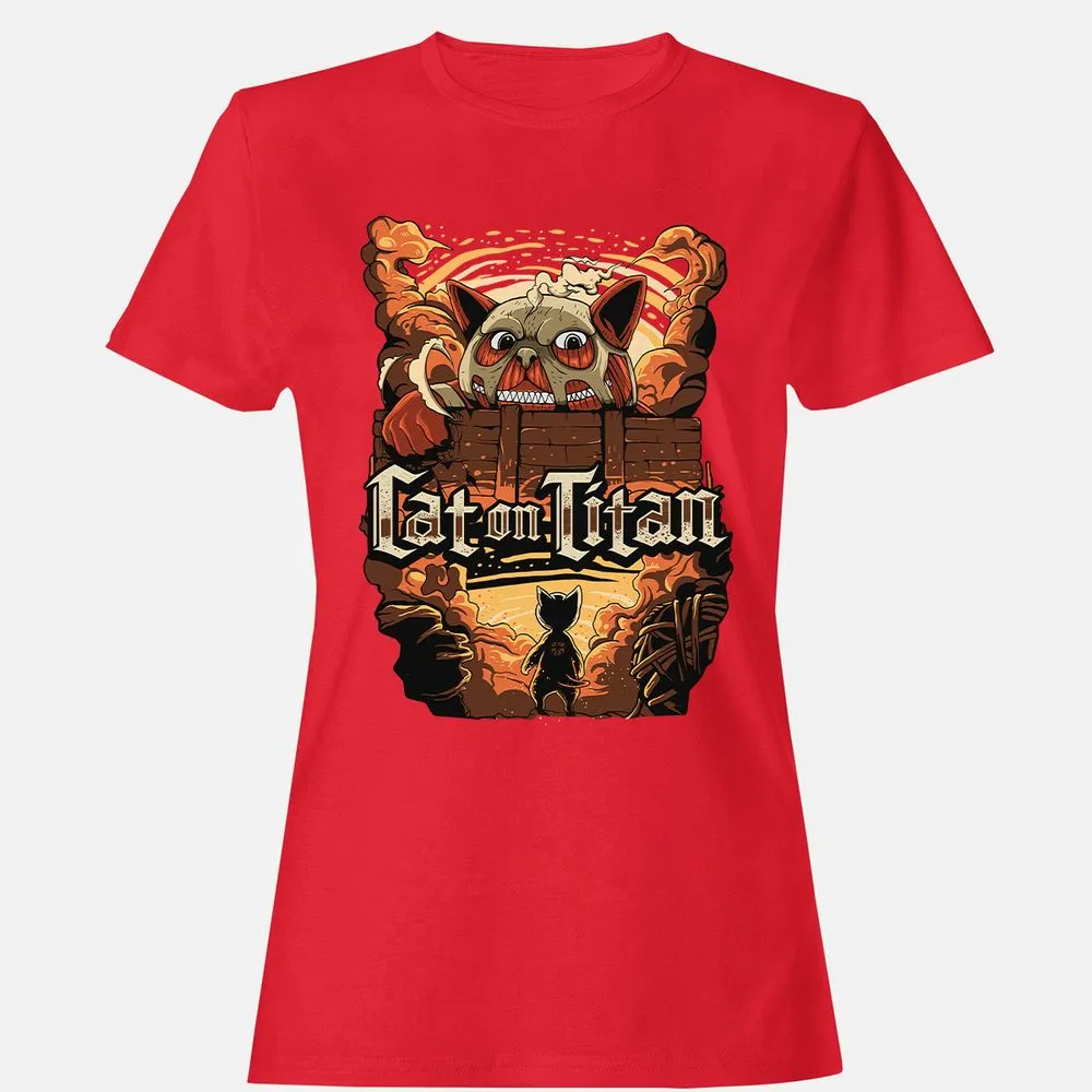 Women's T-Shirt - 6S131BQW - Red - 13