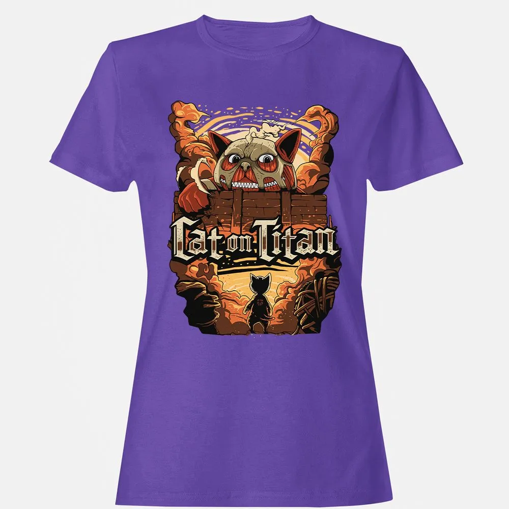 Women's T-Shirt - 6S131BQW - Purple - 12