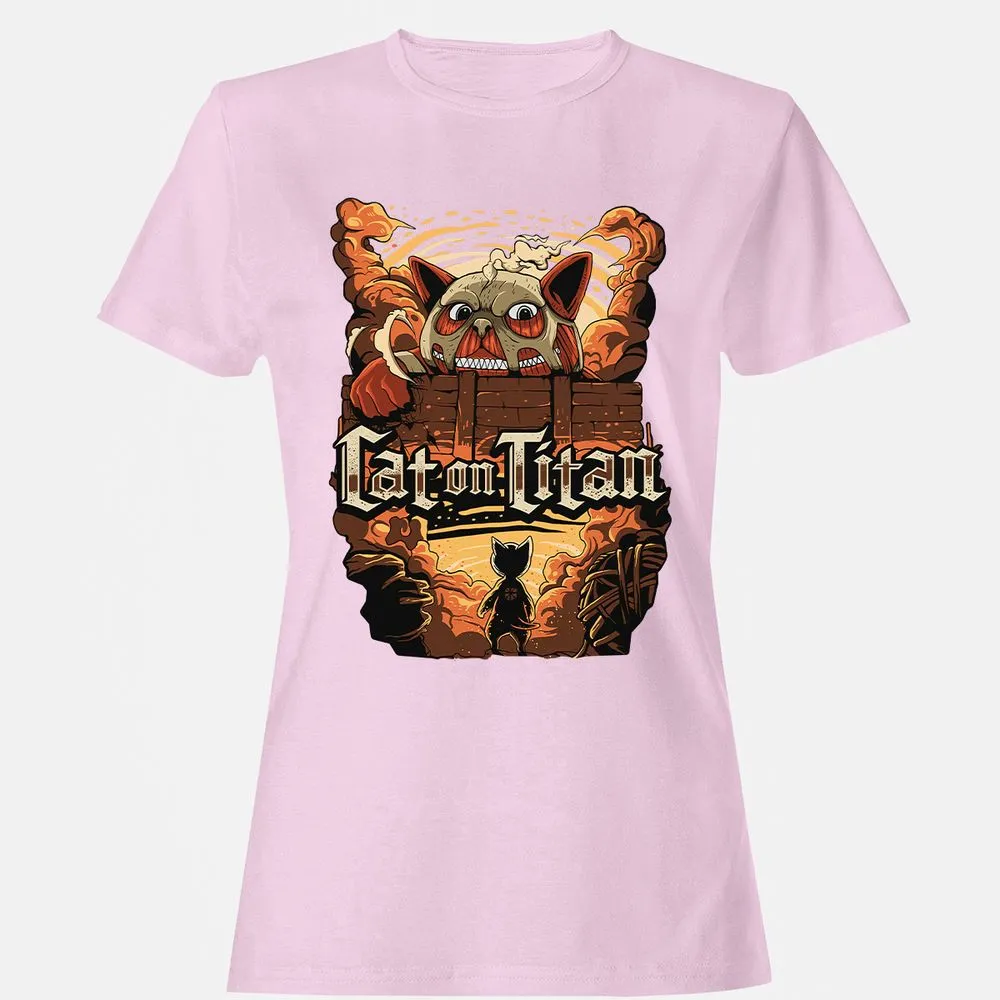 Women's T-Shirt - 6S131BQW - Light Pink - 9