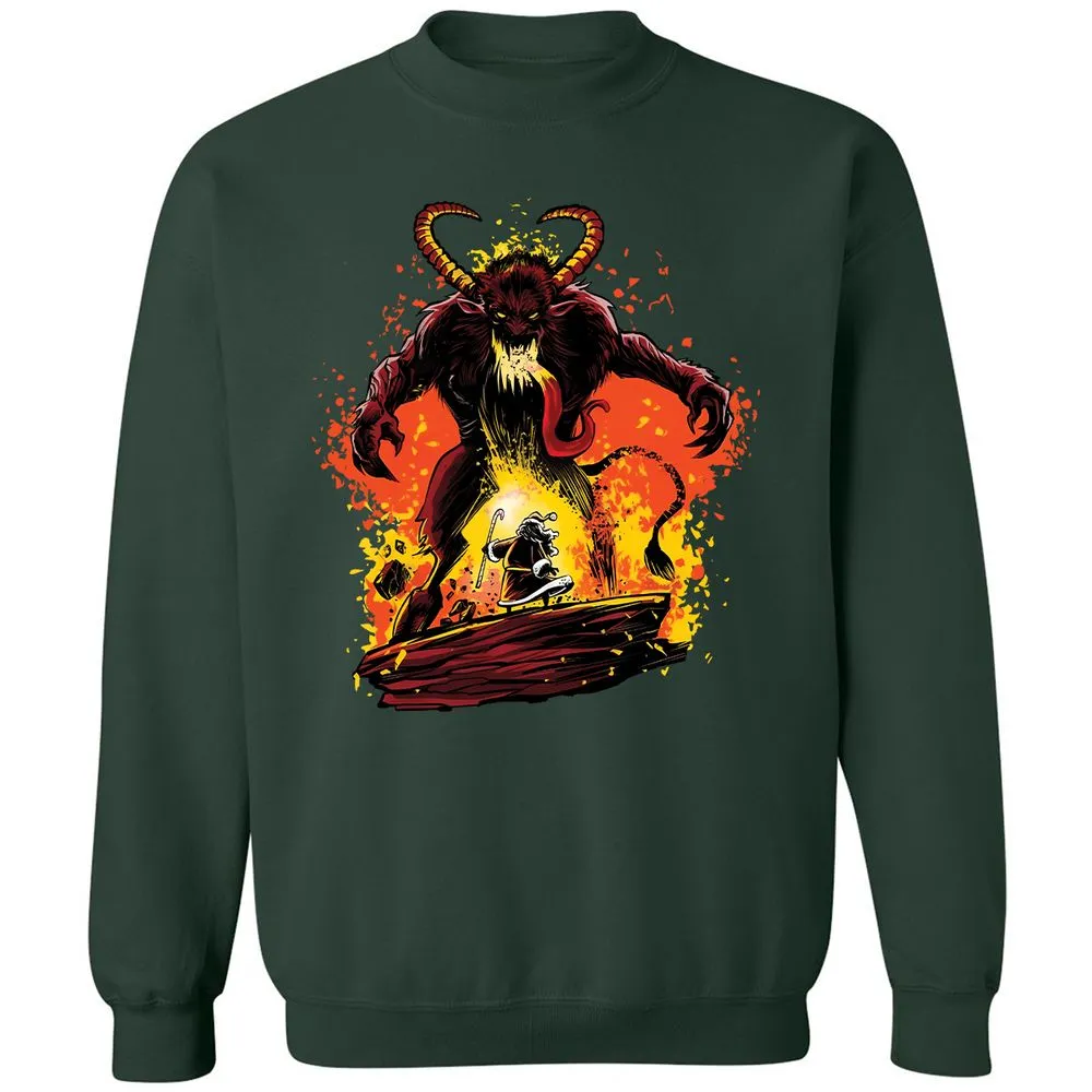 Classic Unisex Sweatshirt - VZZQ5D7T - Forest Green - 4