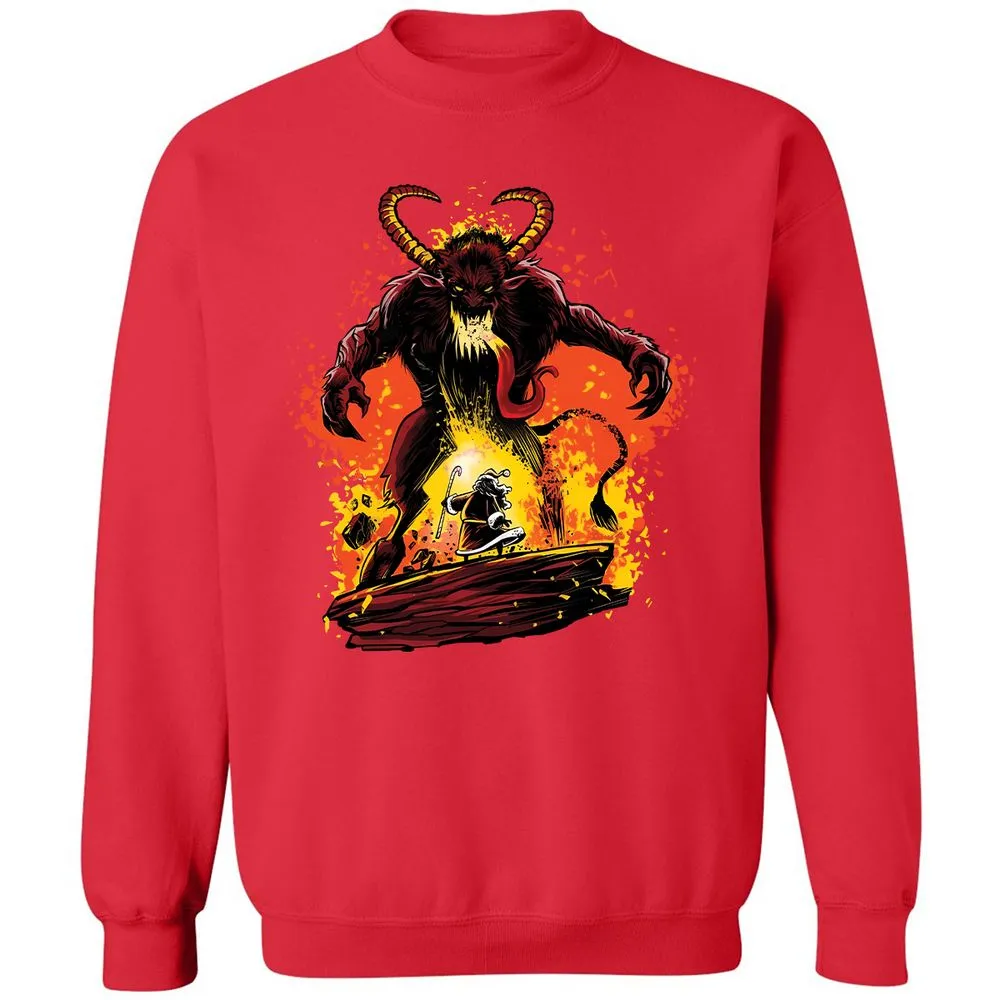 Classic Unisex Sweatshirt - VZZQ5D7T - Red - 5