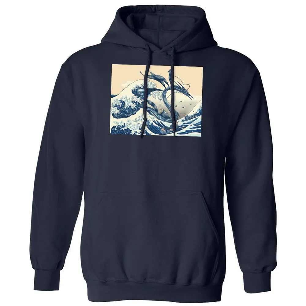 Classic Unisex Hoodie - Q5CRK2N6 - Navy - 2