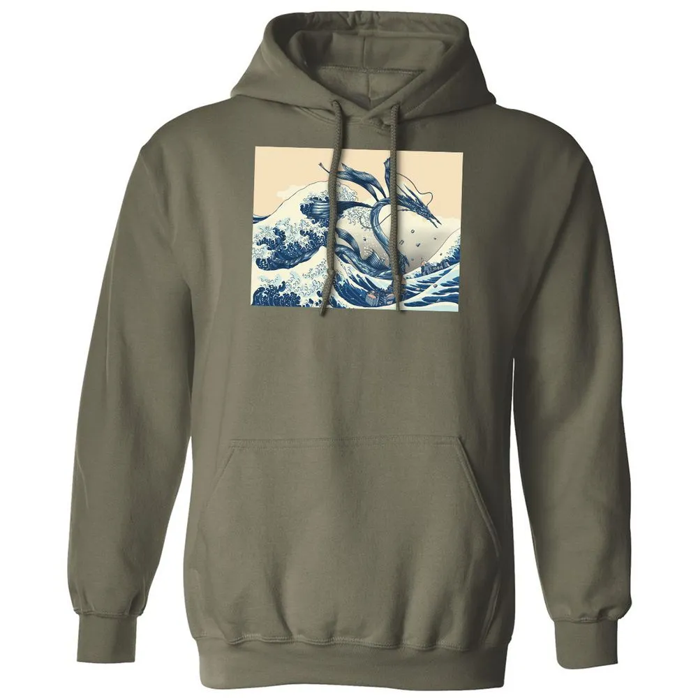Classic Unisex Hoodie - Q5CRK2N6 - Military Green - 4