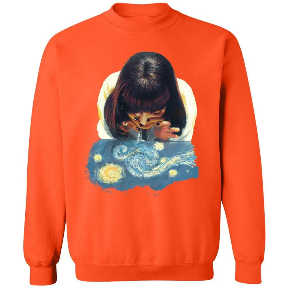 Classic Unisex Sweatshirt - WUQVQ8D1 - Orange - 10