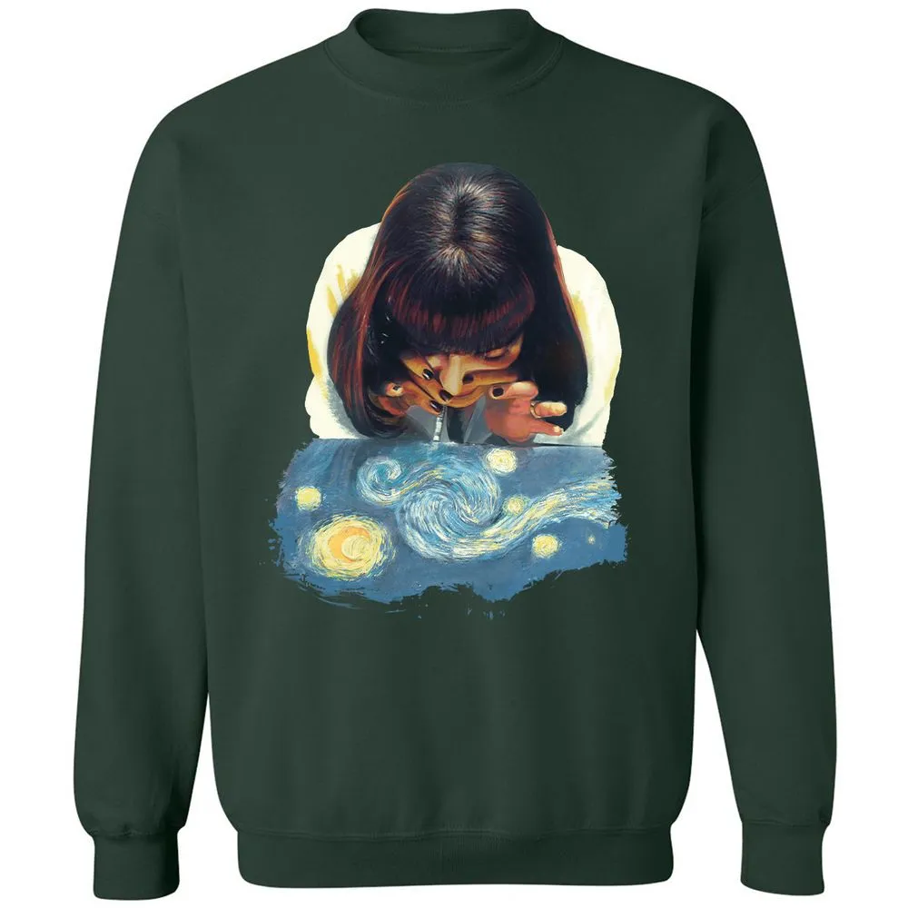 Classic Unisex Sweatshirt - WUQVQ8D1 - Forest Green - 4