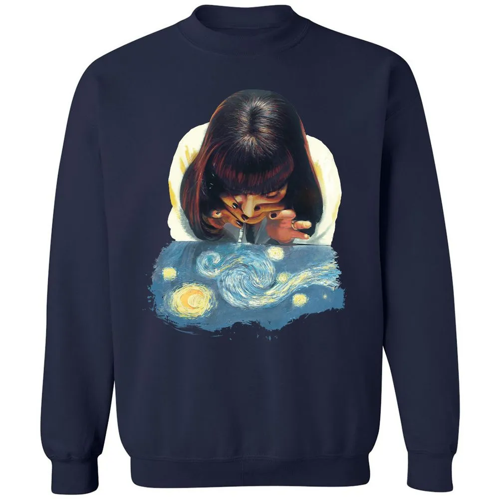 Classic Unisex Sweatshirt - WUQVQ8D1 - Navy - 2