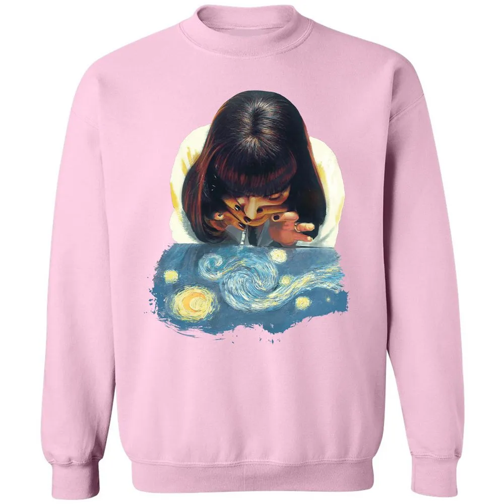 Classic Unisex Sweatshirt - WUQVQ8D1 - Light Pink - 3