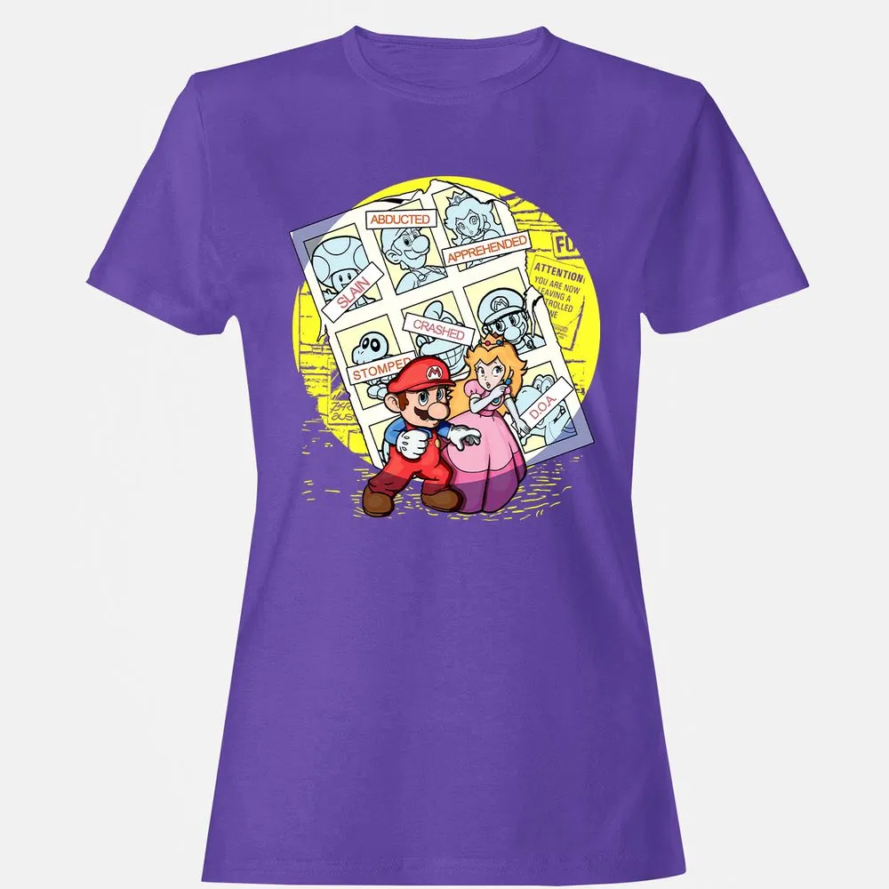 Women's T-Shirt - SKEBKXDE - Purple - 12