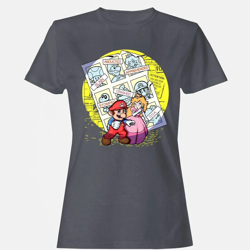 Women's T-Shirt - SKEBKXDE - Dark Heather - 5