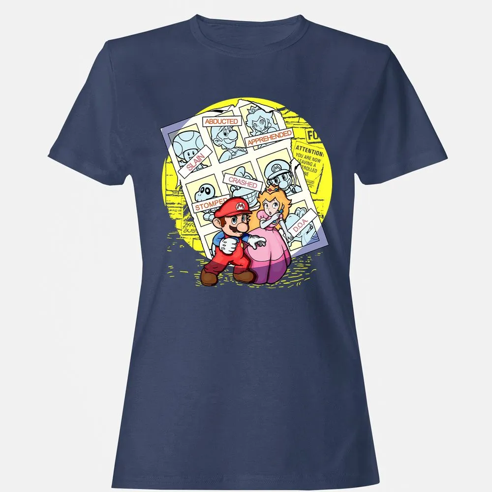 Women's T-Shirt - SKEBKXDE - Navy - 10