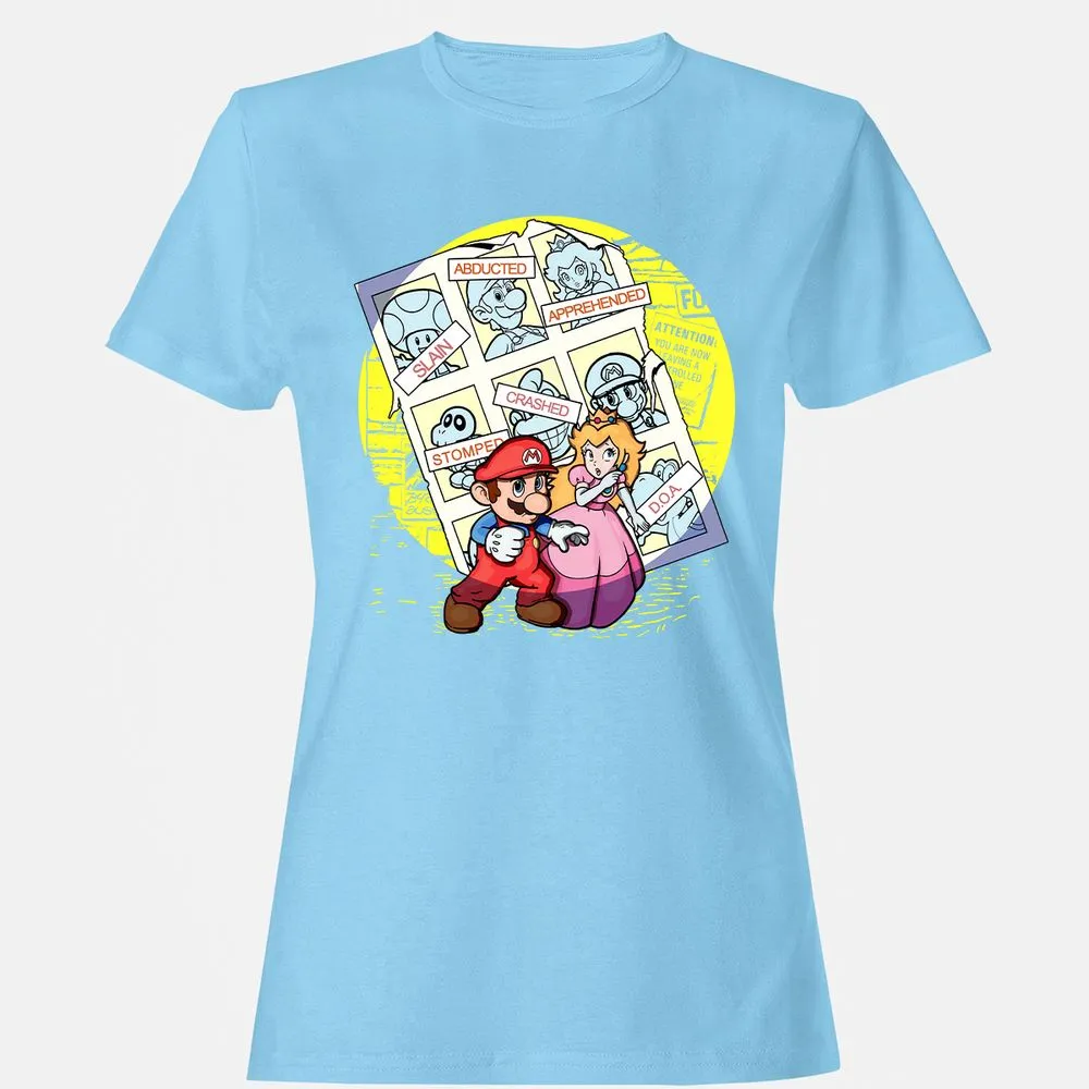 Women's T-Shirt - SKEBKXDE - Light Blue - 8
