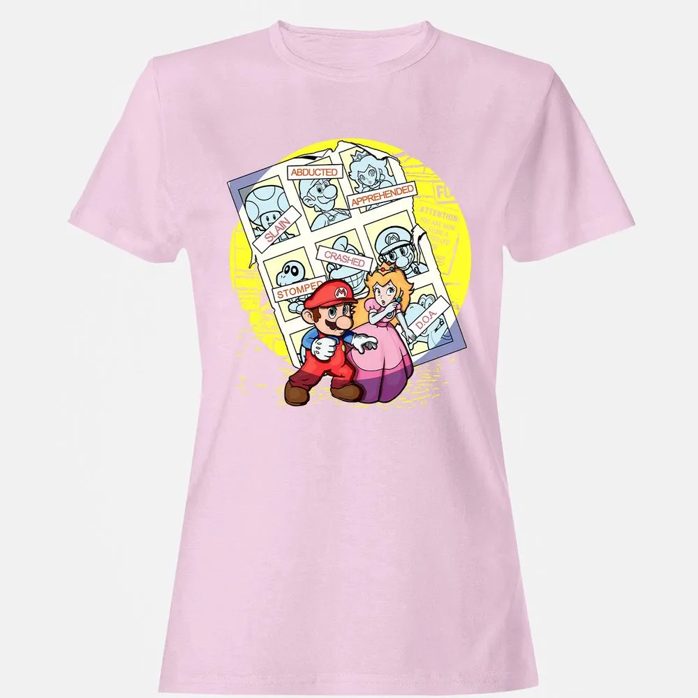 Women's T-Shirt - SKEBKXDE - Light Pink - 9