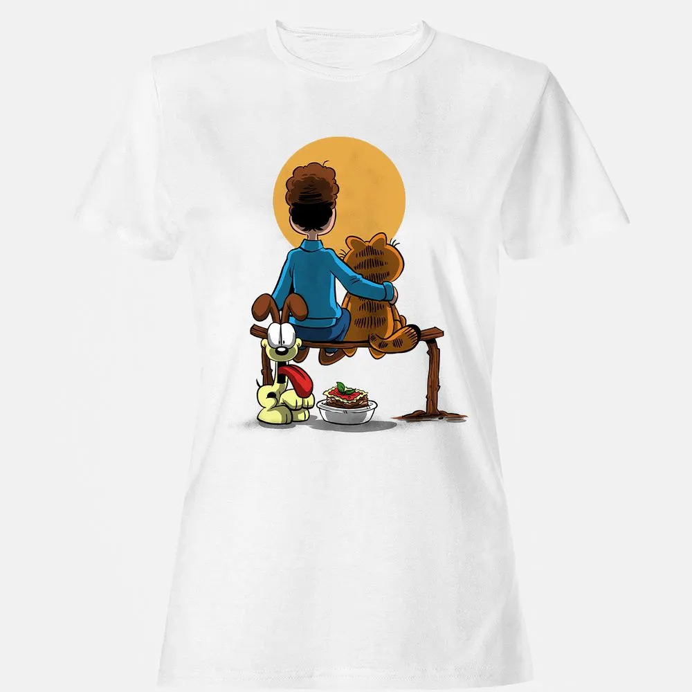Women's T-Shirt - E71ZGHQ3 - White - 16